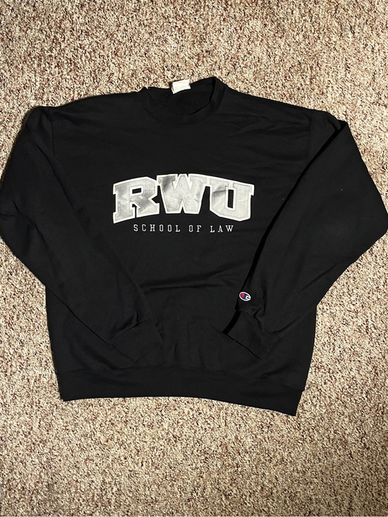 Champion Other - Champion Black RWU School of Law Crewneck Sweatshirt